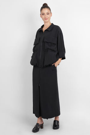 Y-3 RYW Short Sleeve Track Top | Black