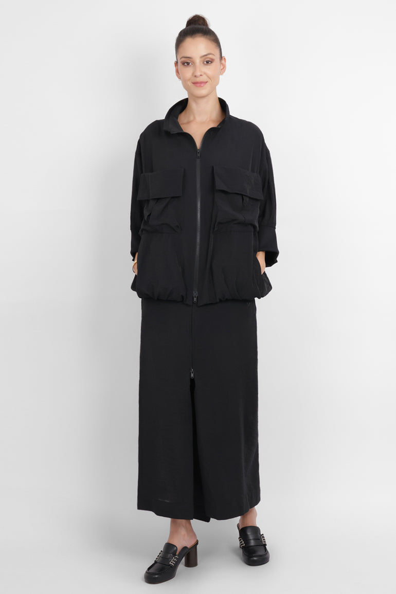 Y-3 RYW Utility Wide-Leg Pant | Black