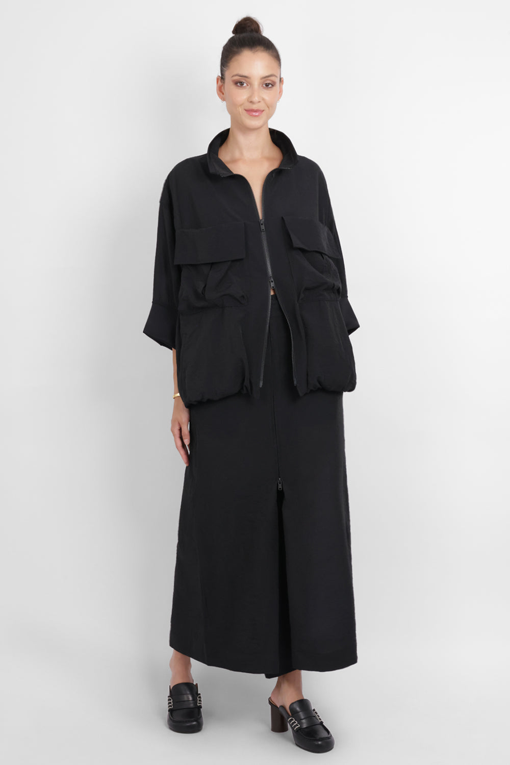 Y-3 RYW Short Sleeve Track Top | Black