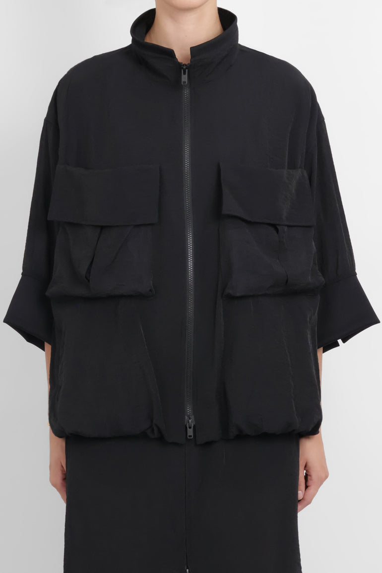 Y-3 RYW Short Sleeve Track Top | Black