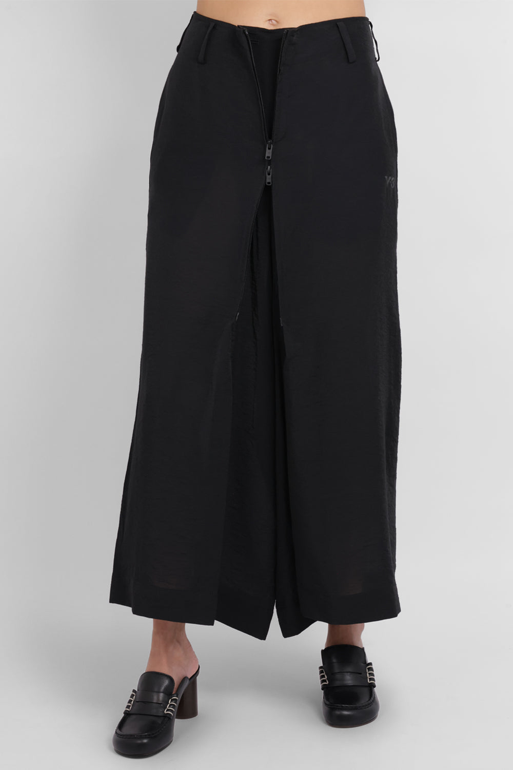 Y-3 RYW Utility Wide-Leg Pant | Black