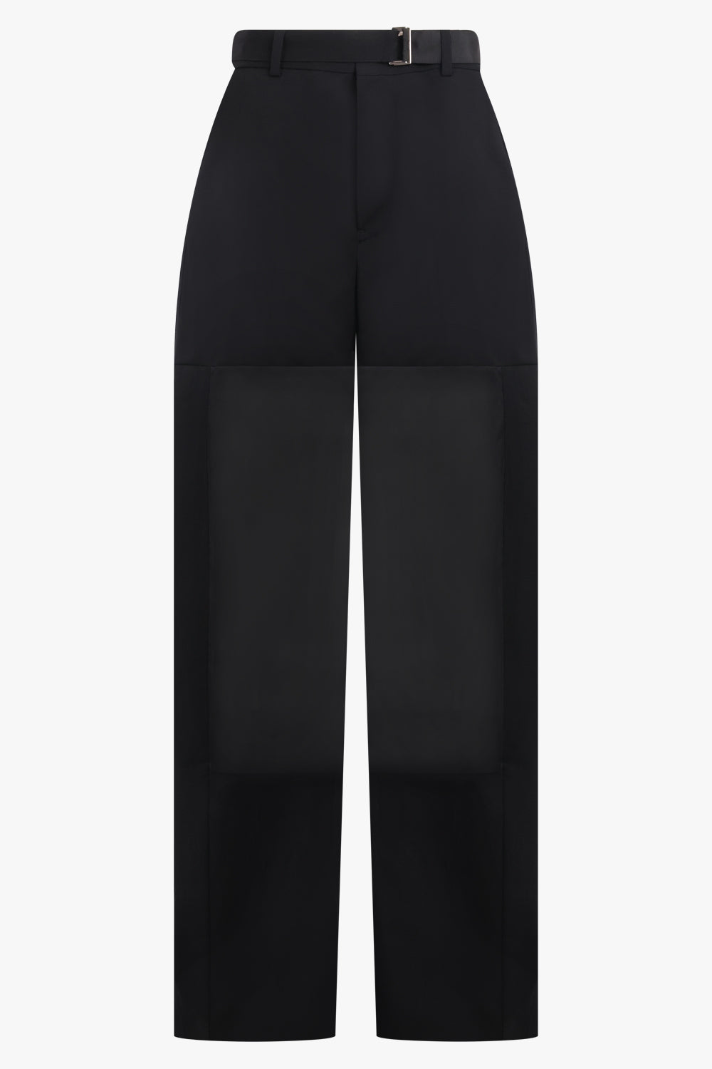 SACAI RTW Sheer Panel Tailored Suiting Pants | Black