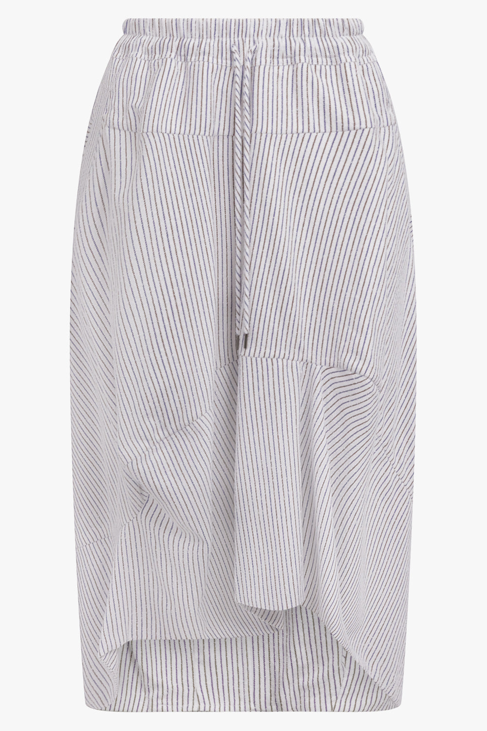 VIVIENNE WESTWOOD RTW Aerodrome Skirt | Blue/Brown Stripe