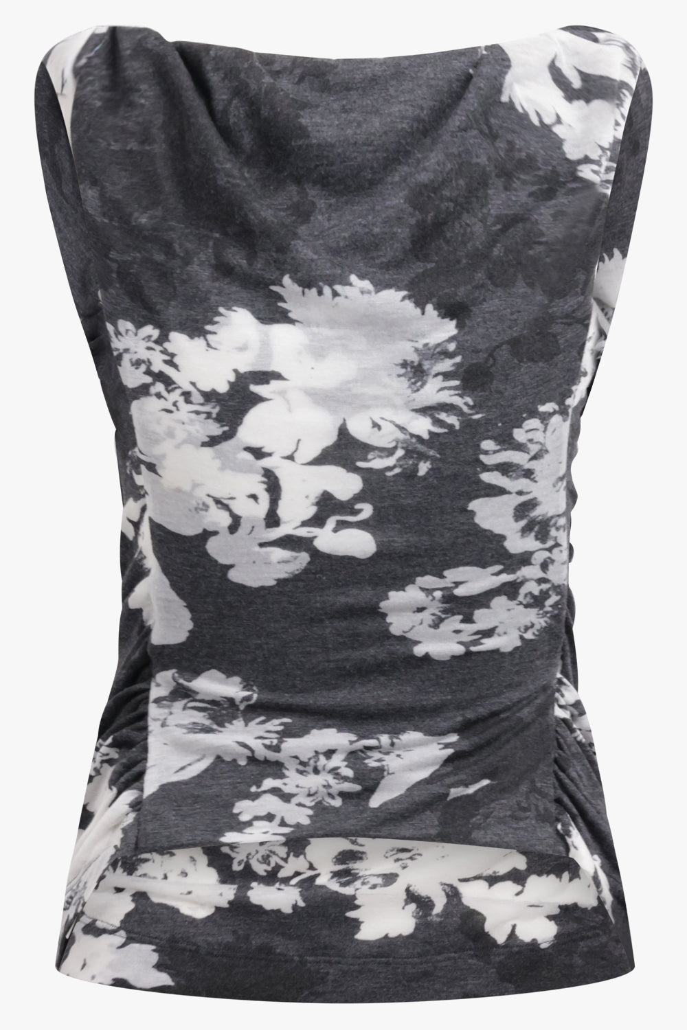 VIVIENNE WESTWOOD RTW Devore Ginnie Top | Grey/Flowers