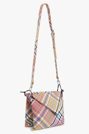 VIVIENNE WESTWOOD BAGS MULTI / Multi Heather Check Harlequin Evening Bag | Multi