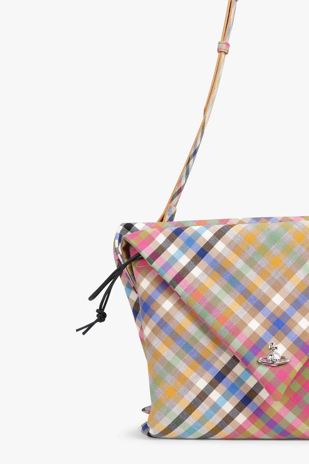 VIVIENNE WESTWOOD BAGS MULTI / Multi Heather Check Harlequin Evening Bag | Multi