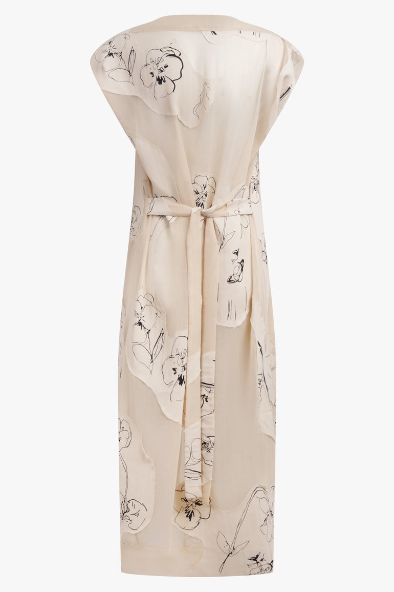 VIVIENNE WESTWOOD RTW Ionian Dress | Beige Flowers