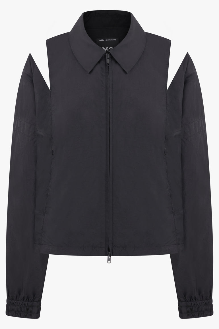 Y-3 RYW 3-Stripe Nylon Track Jacket | Black