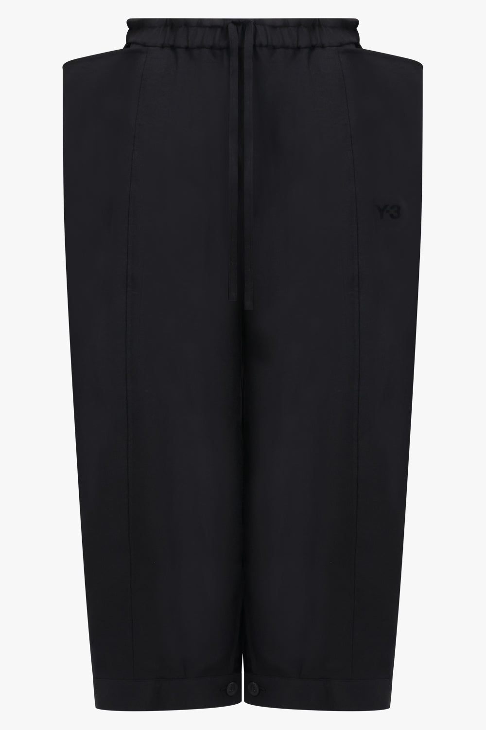 Y-3 RYW Sport Uniform Cropped Track Pant | Black