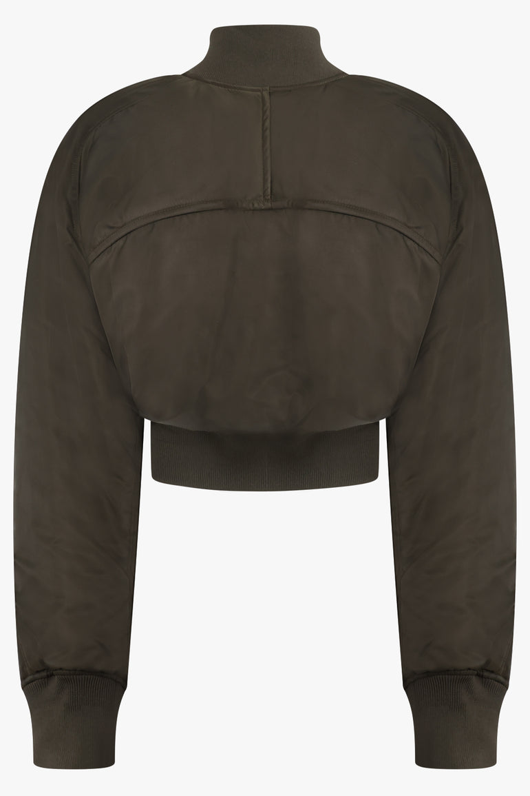 PHOEBE PHILO RTW Bomber Jacket | Olive Green