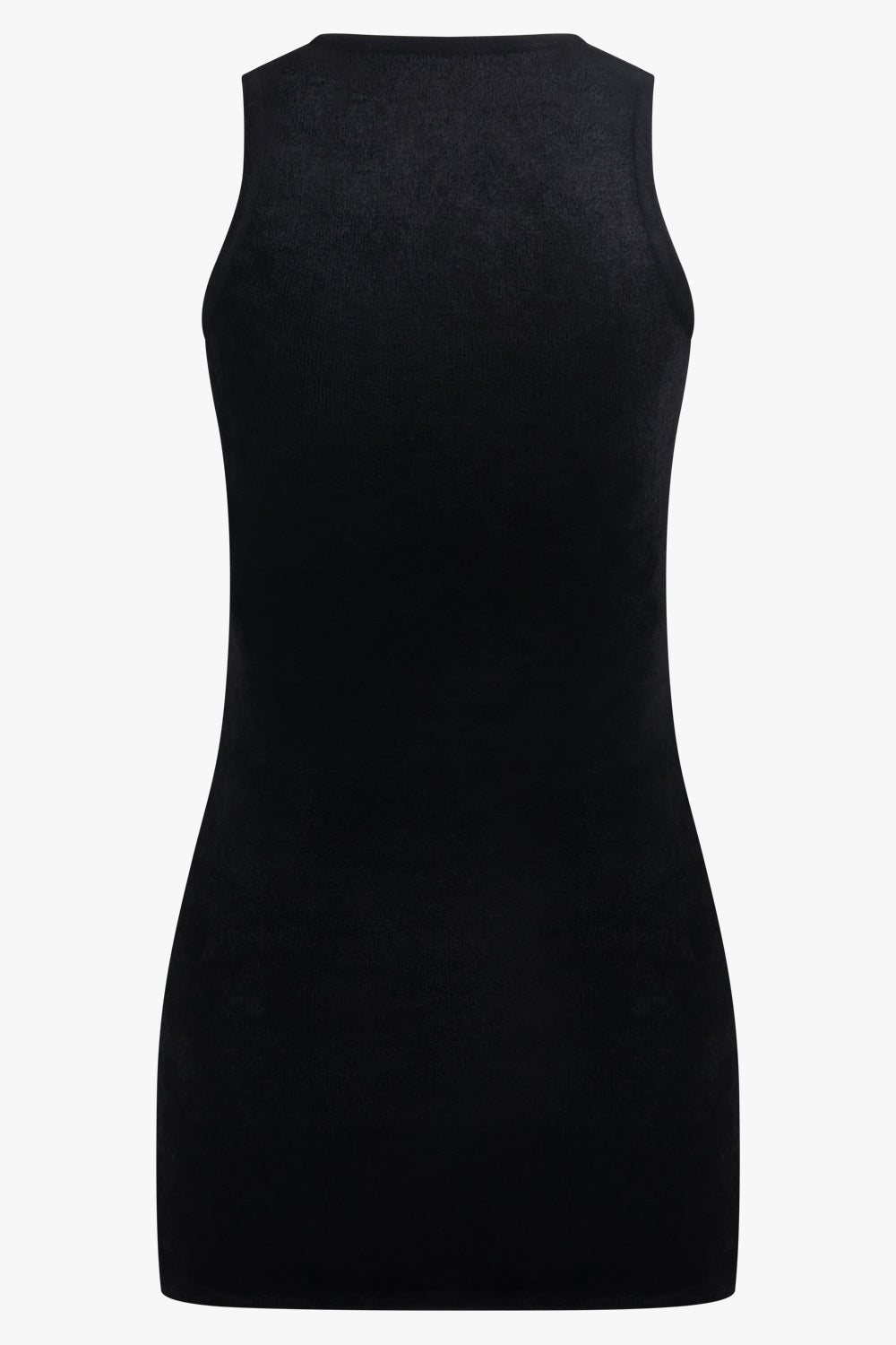 PHOEBE PHILO RTW BLACK / Black / XS Chenille Knit Vest | Black