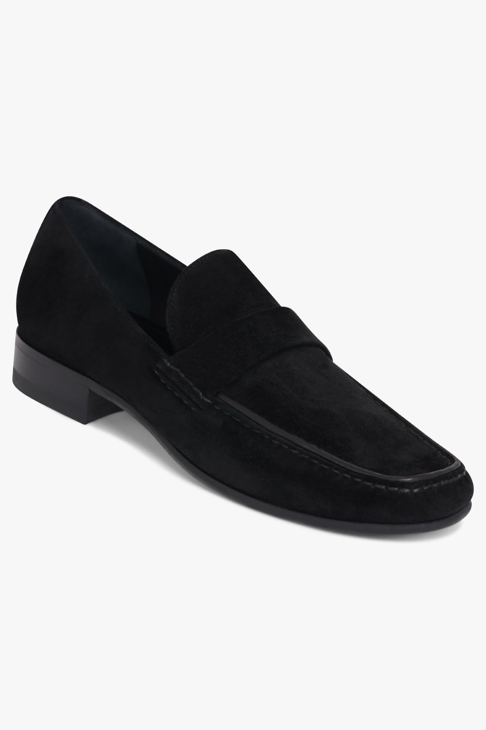PHOEBE PHILO SHOES Mans 30mm Suede Loafer | Black