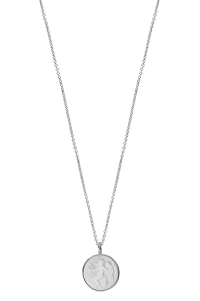 TOM WOOD CAMEO EROS PENDANT SILVER NEW SEASON PARLOUR X ONLINE 