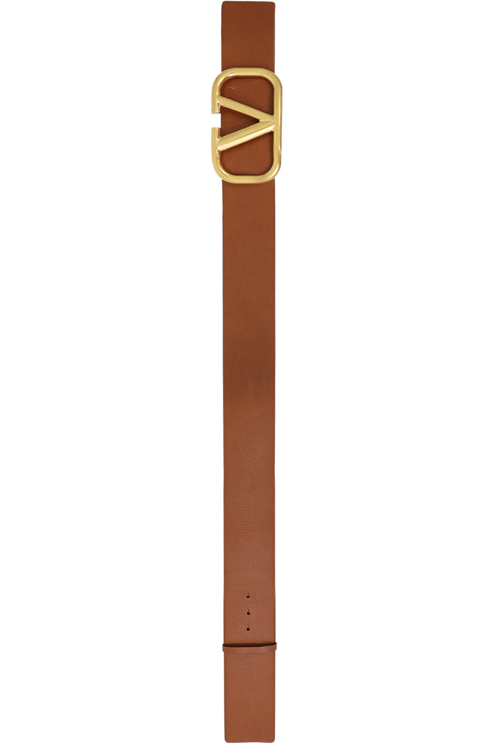 VALENTINO ACCESSORIES V RING REVERSIBLE BELT 70MM BLACK/TAN