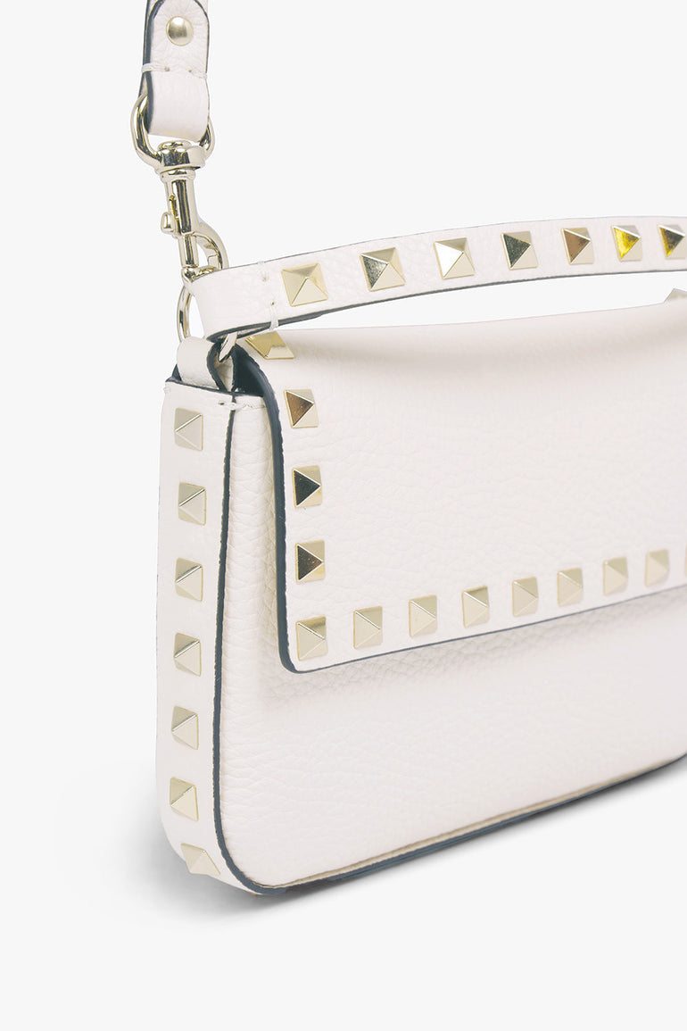 VALENTINO ROCKSTUD POUCH LIGHT IVORY NEW SEASON PARLOUR X SYDNEY
