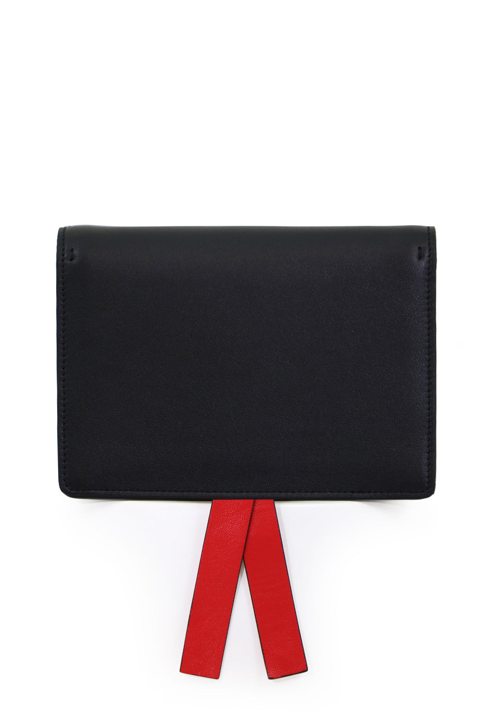 VALENTINO BAGS BLACK V RING CROSSBODY BAG BLACK