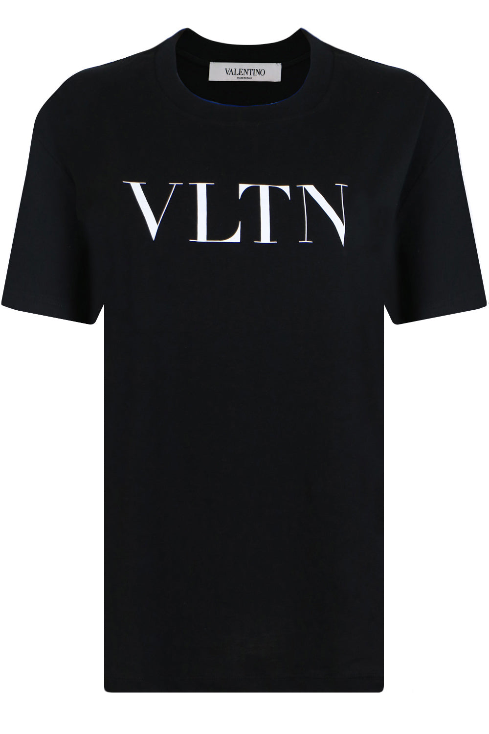 VALENTINO RTW VLTN LOGO T-SHIRT BLACK