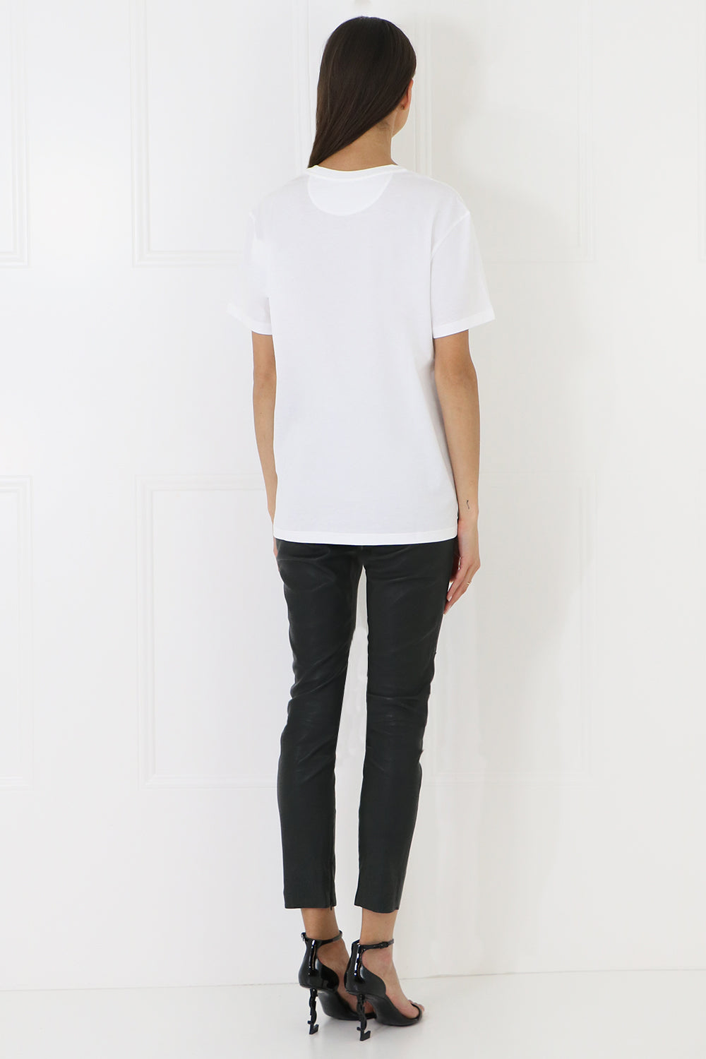 VALENTINO RTW VLTN LOGO T-SHIRT WHITE