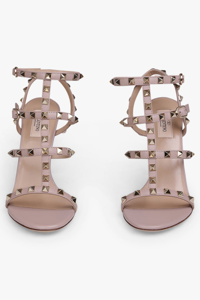 Heel Valentino Rockstud Slides Womens NEW! $920~VALENTINO ROCKSTUD