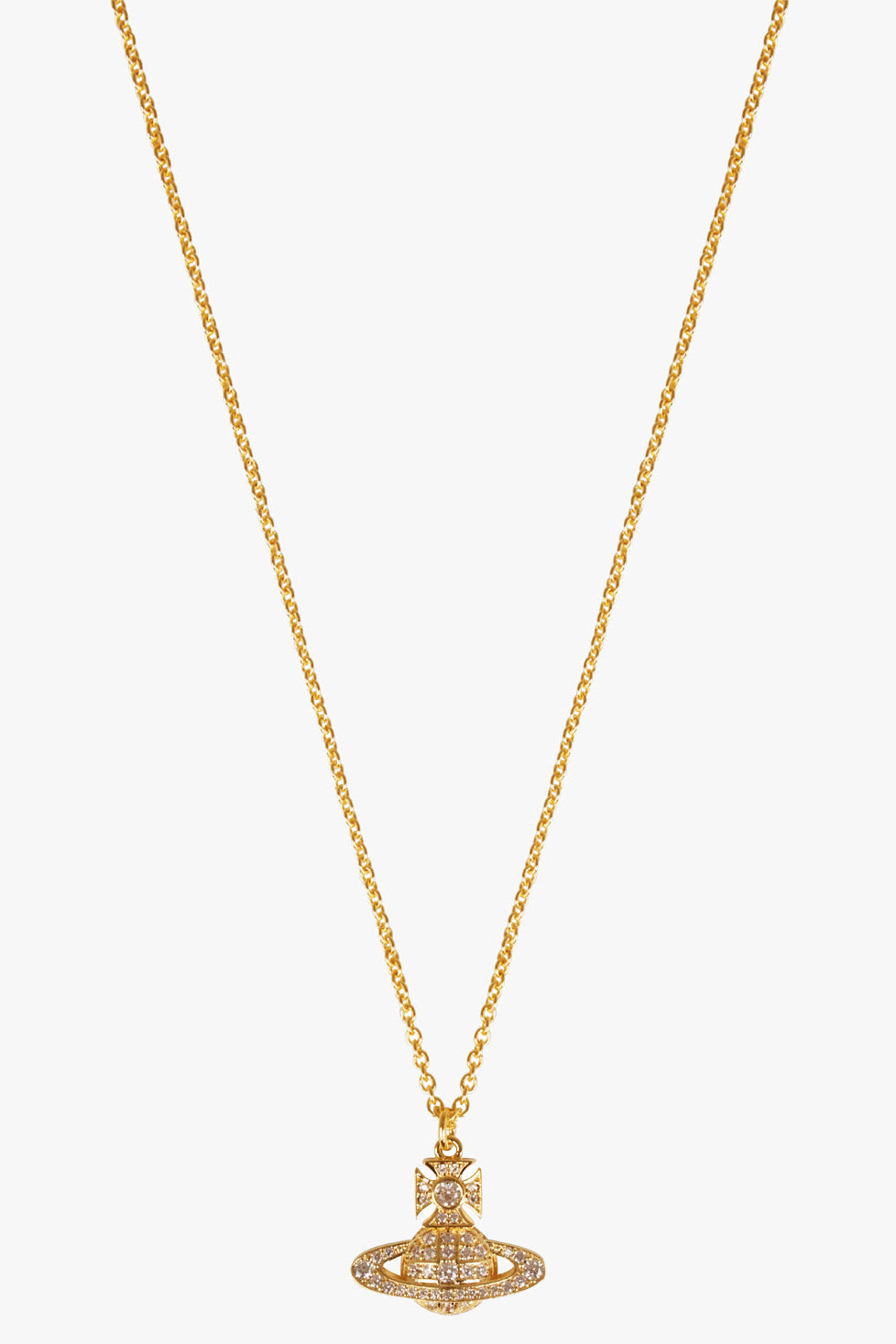 VIVIENNE WESTWOOD JEWELLERY GOLD / Gold Carmela Bas Relief Pendant | Gold