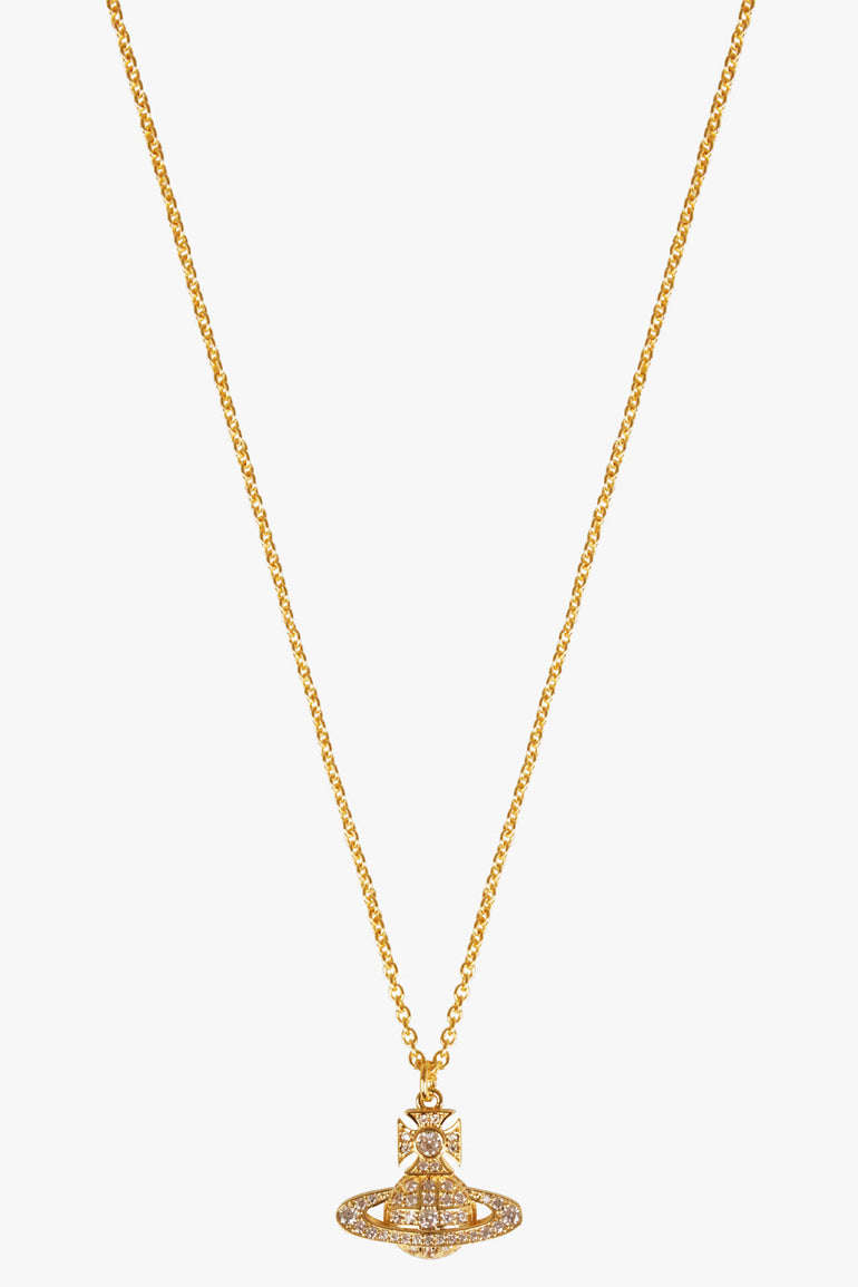 VIVIENNE WESTWOOD JEWELLERY GOLD / Gold Carmela Bas Relief Pendant | Gold
