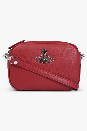 VIVIENNE WESTWOOD BAGS Red Anna Camera Bag | Red/Silver