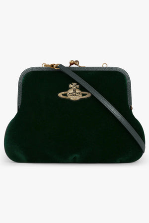 VIVIENNE WESTWOOD BAGS Green Vivienne Large Clutch | Green
