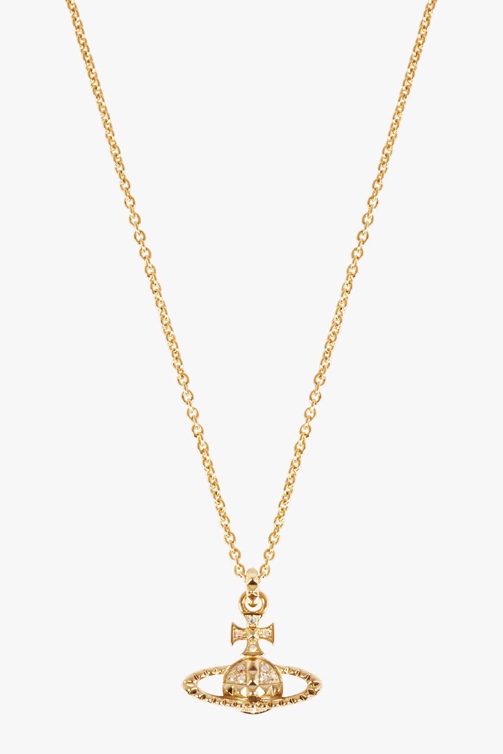 VIVIENNE WESTWOOD JEWELLERY GOLD / Gold Mayfair Bas Relief Pendant | Gold