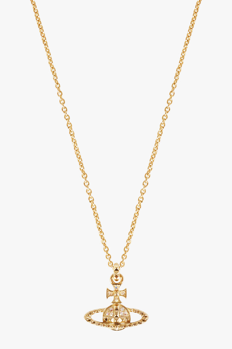 VIVIENNE WESTWOOD JEWELLERY GOLD / Gold Mayfair Bas Relief Pendant | Gold