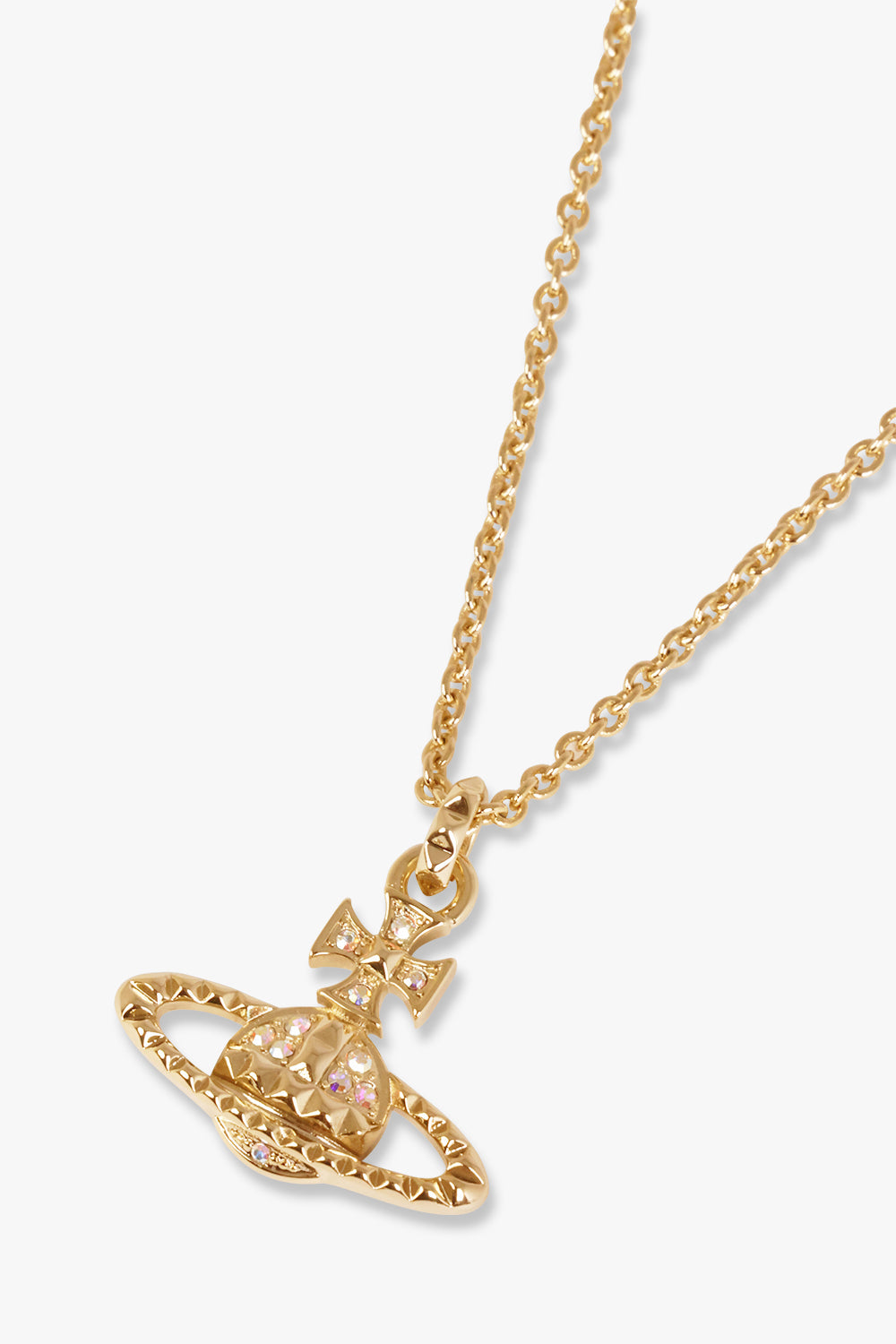 VIVIENNE WESTWOOD JEWELLERY GOLD / Gold Mayfair Bas Relief Pendant | Gold