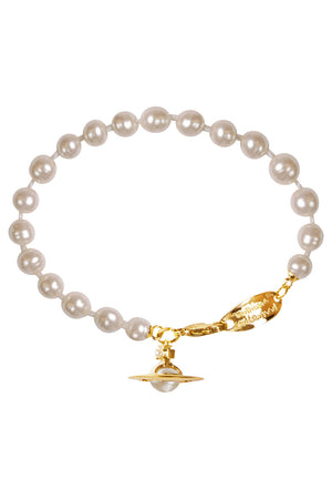 VIVIENNE WESTWOOD JEWELLERY Gold Simonetta Pearl Bracelet | Gold