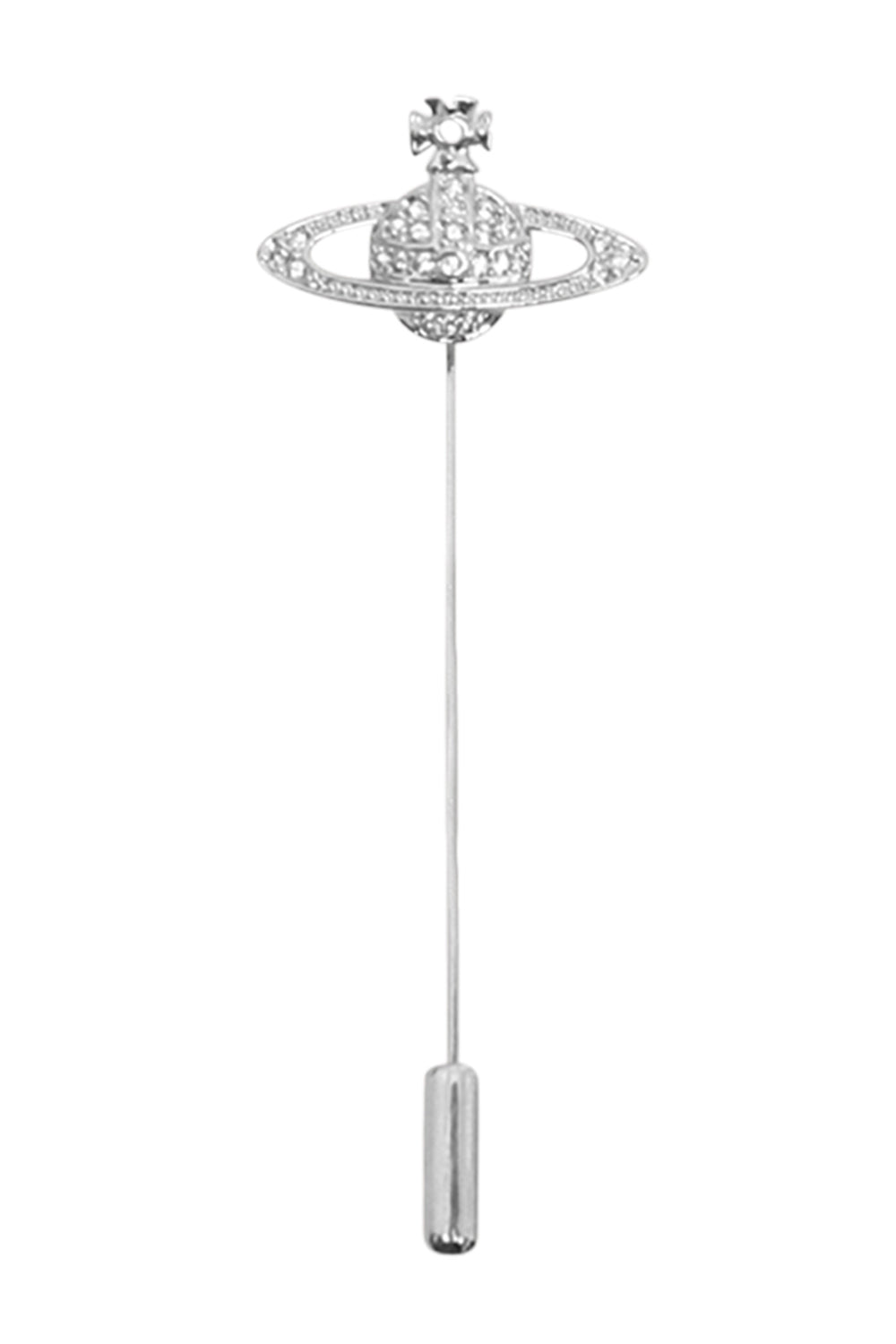 VIVIENNE WESTWOOD Unclassified SILVER MINI BAS RELIEF TIE PIN | SILVER/CRYSTAL