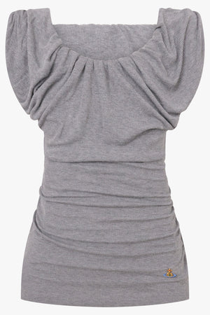 VIVIENNE WESTWOOD RTW Ginnie Adjustable Top | Dark Grey
