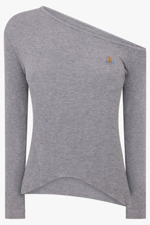 VIVIENNE WESTWOOD RTW Orgy Shoulder T-shirt | Dark Grey