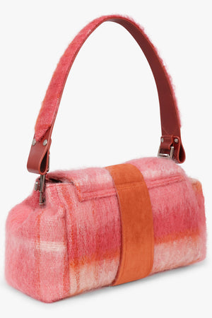 VIVIENNE WESTWOOD BAGS FRASER PINK / Fraser Pink / One Size Hazel Tartan Treasure Handbag | Fraser Pink