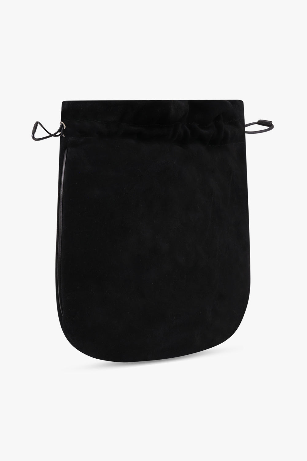 VIVIENNE WESTWOOD BAGS BLACK / Black / One Size Suede Drawstring Pouch | Black