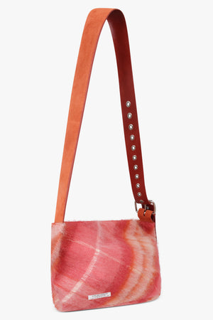Maxime Medium Tartan Shoulder Bag | Fraser Pink