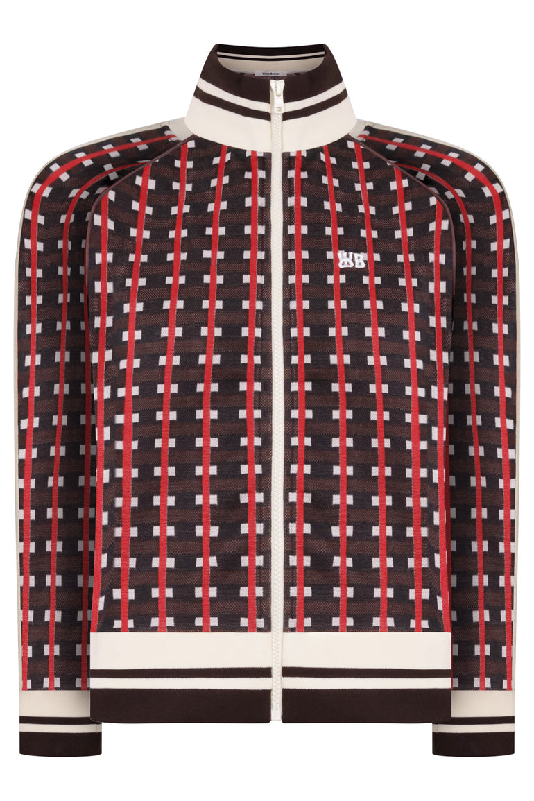 WALES BONNER RTW Power Tracktop | Brown/Red