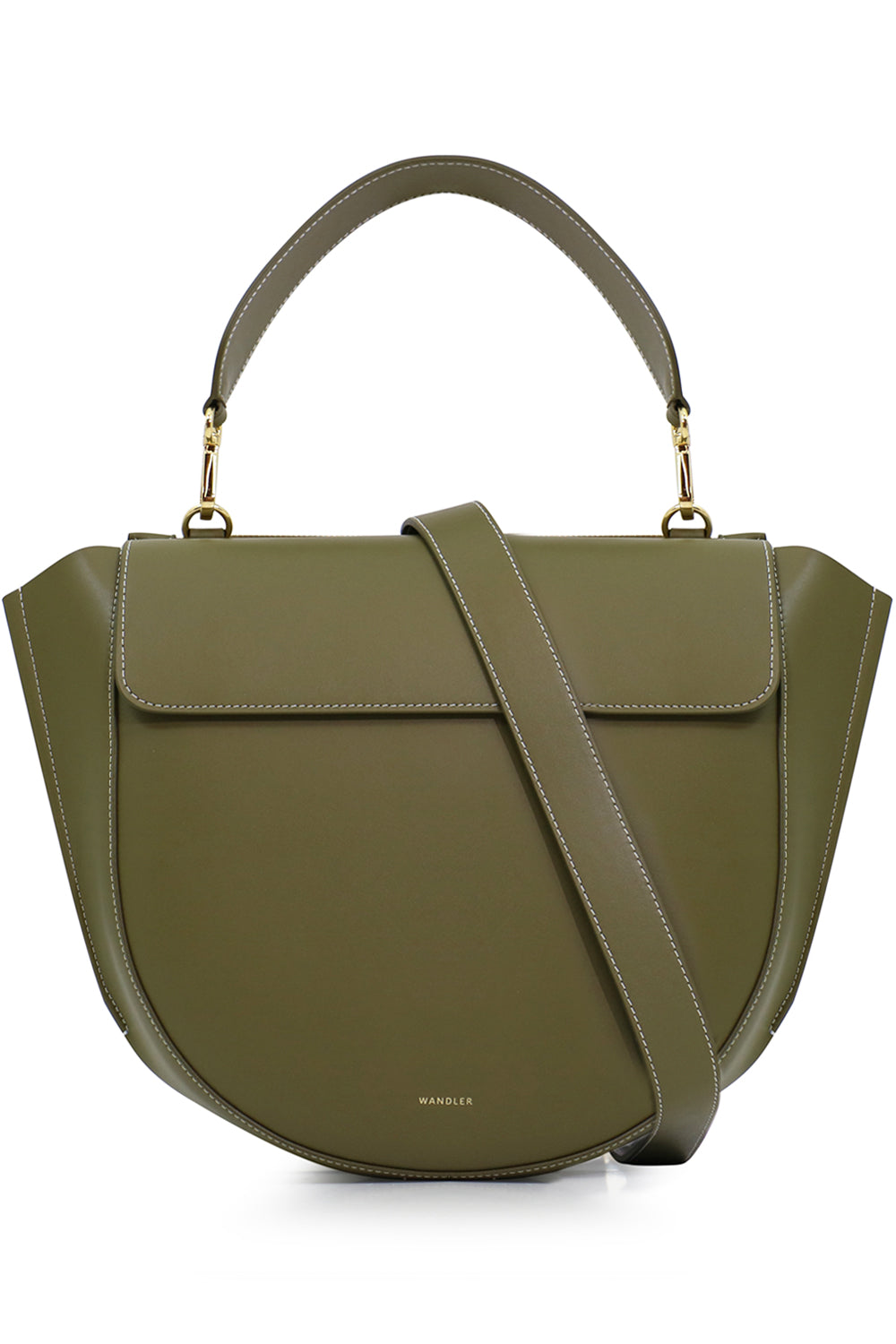 WANDLER BAGS KHAKI HORTENSIA BIG BAG KHAKI