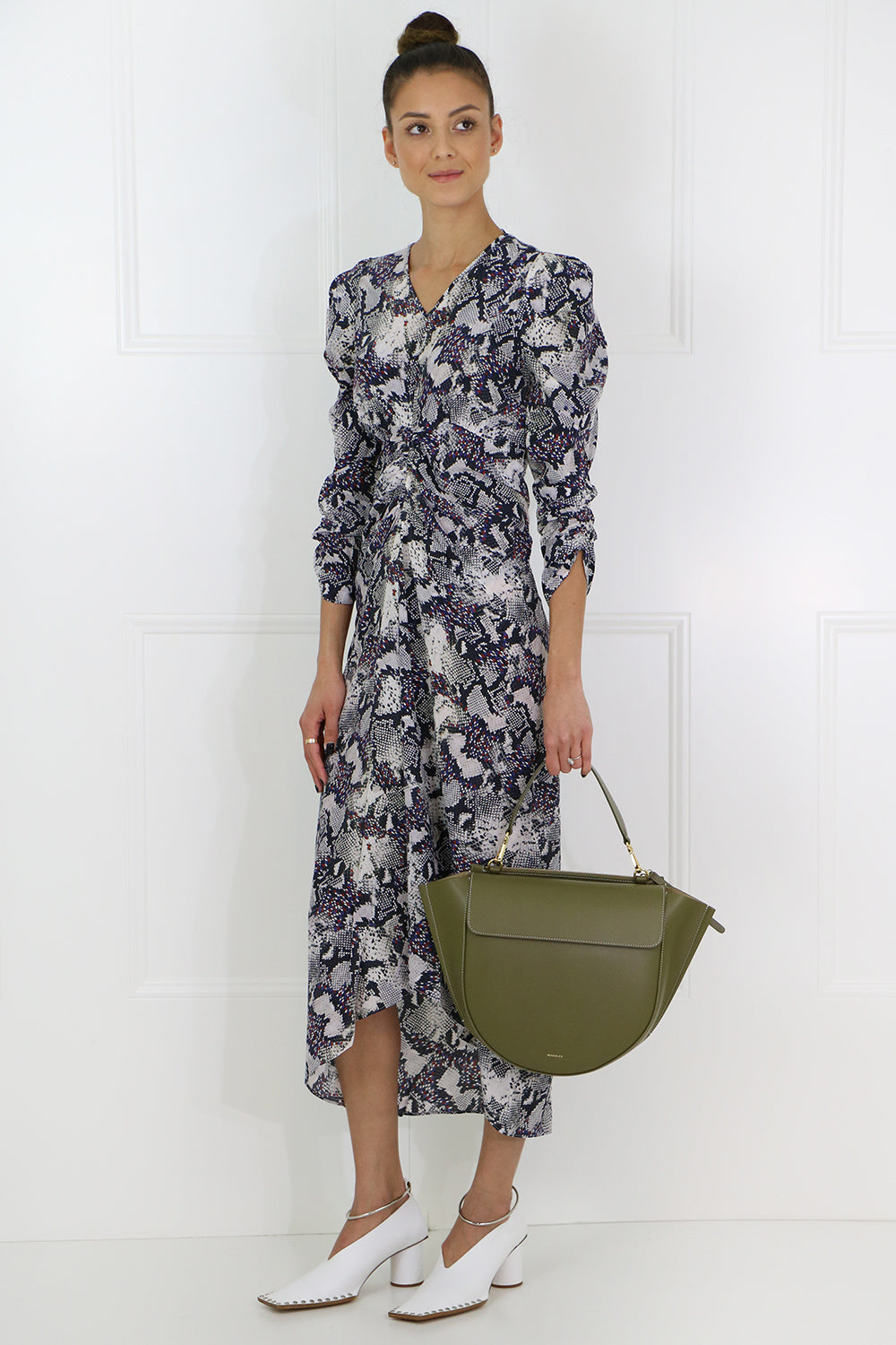 WANDLER BAGS KHAKI HORTENSIA BIG BAG KHAKI