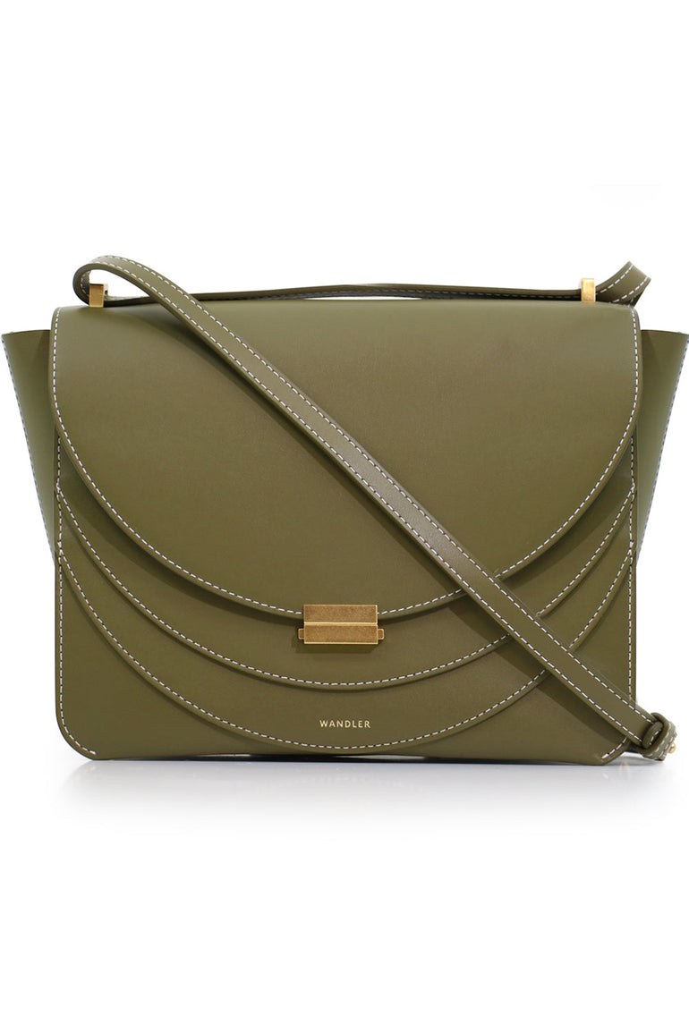 WANDLER BAGS KHAKI LUNA CROSSBODY BAG KHAKI
