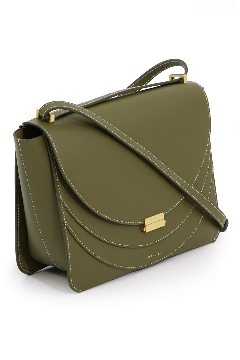 WANDLER BAGS KHAKI LUNA CROSSBODY BAG KHAKI