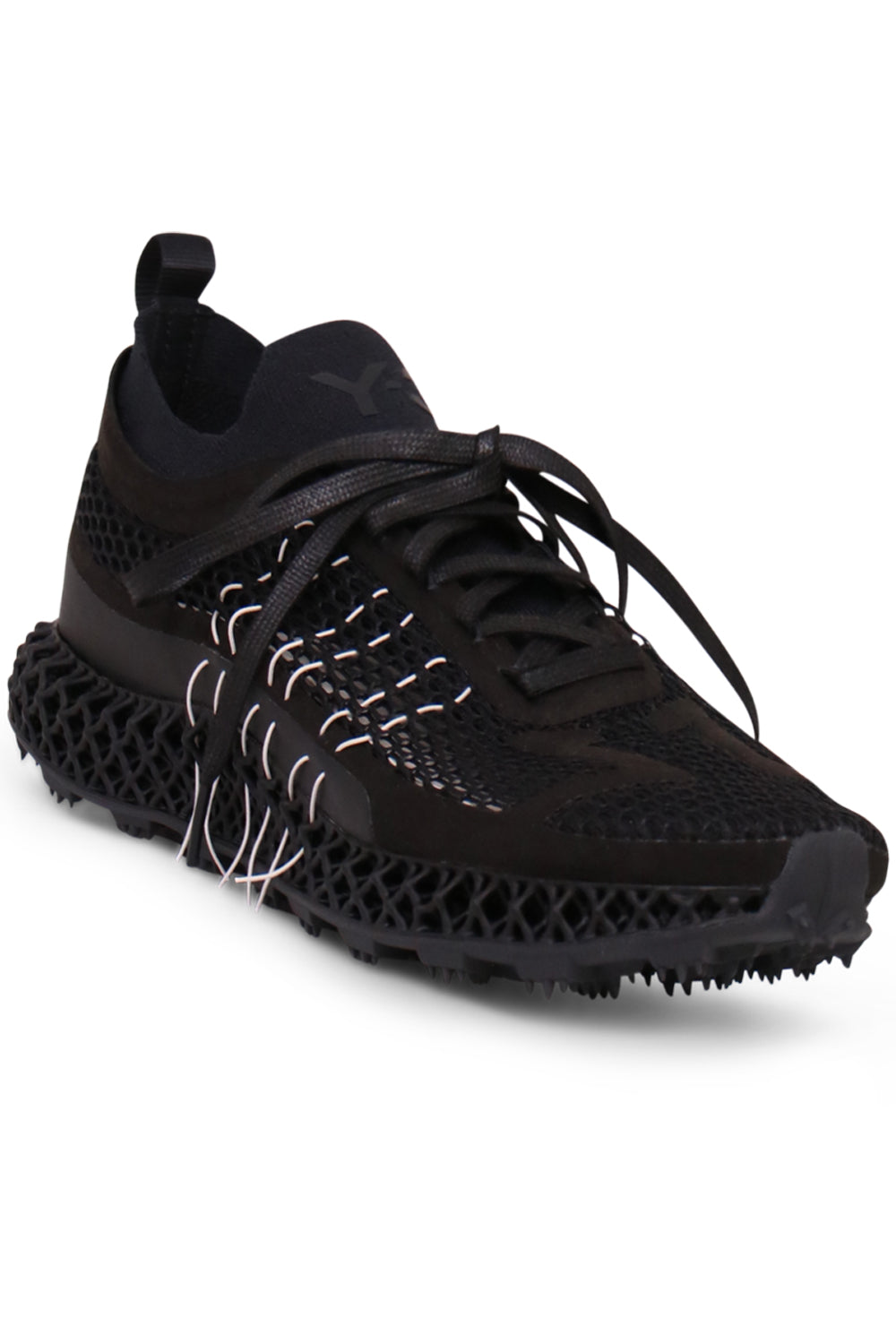 Y-3 SNEAKERS 4D HALO RUNNER | BLACK/OFF WHITE