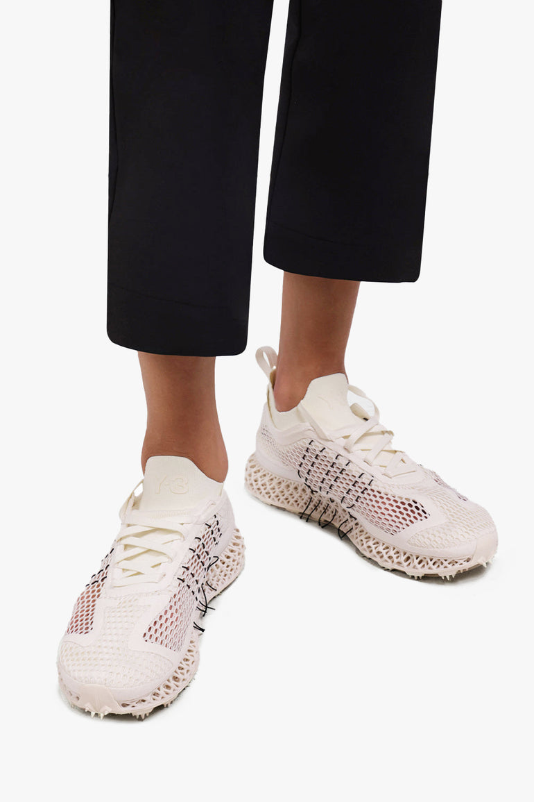 Y-3 SHOES 4D HALO SNEAKER | WHITE/OFF WHITE