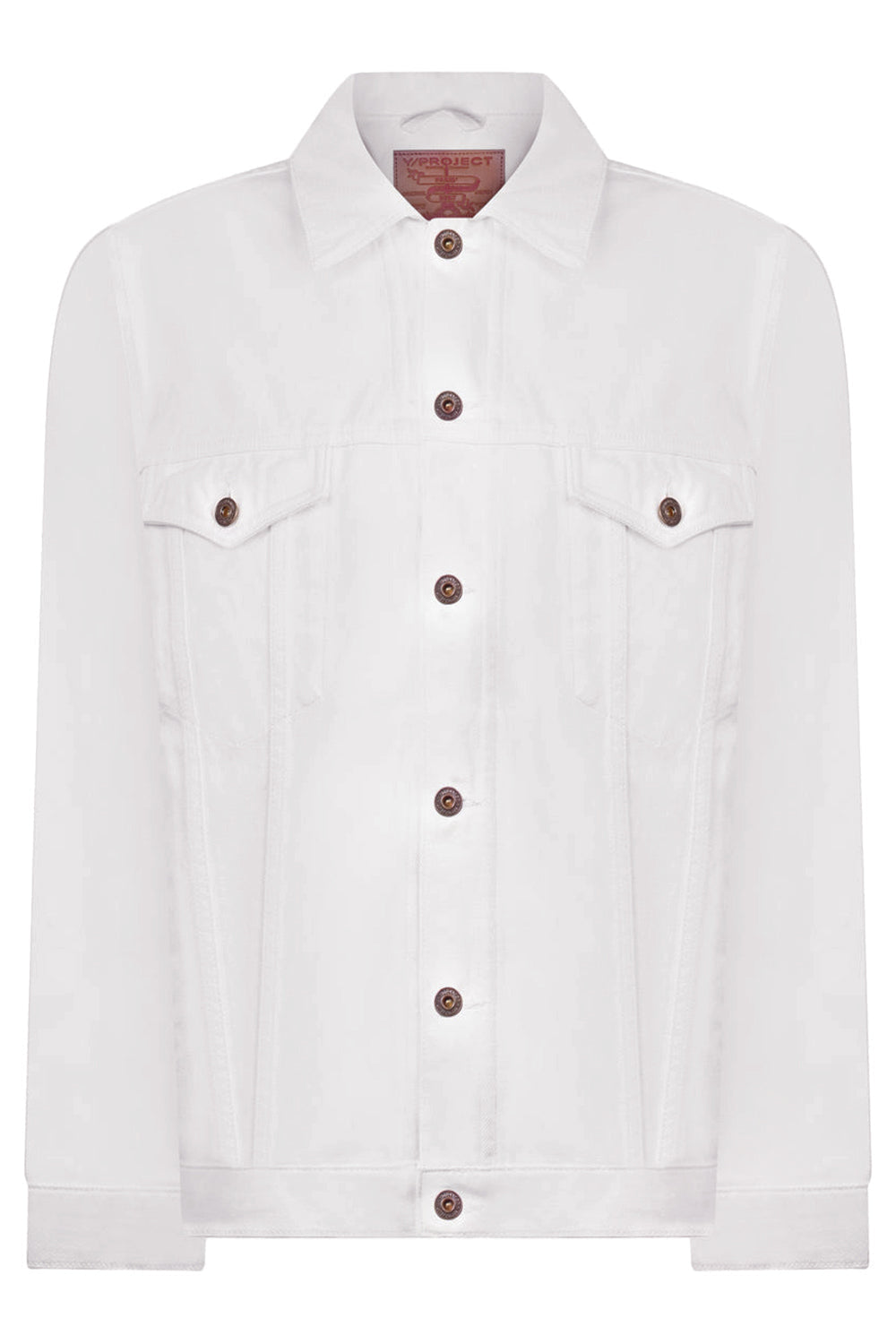 Y/PROJECT JACKETS CLASSIC WIRE DENIM JACKET | WHITE