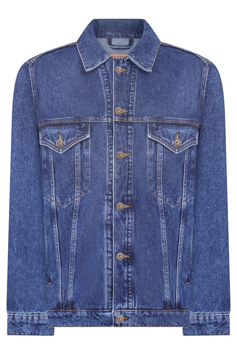 Y/PROJECT RTW CLASSIC WIRE DENIM JACKET | NAVY