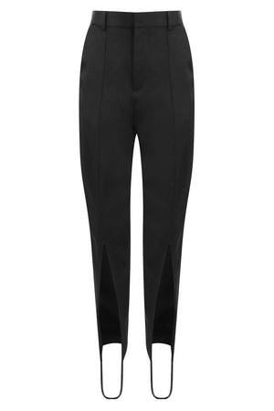 Y/PROJECT RTW TAILORED STIRRUP PANT BLACK